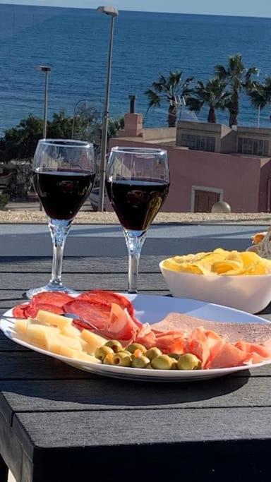 Penthouse Aan Zee Apartment Puerto de Mazarron Bagian luar foto