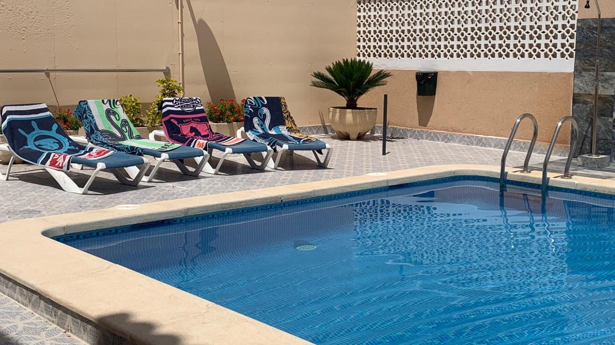 Penthouse Aan Zee Apartment Puerto de Mazarron Ruang foto